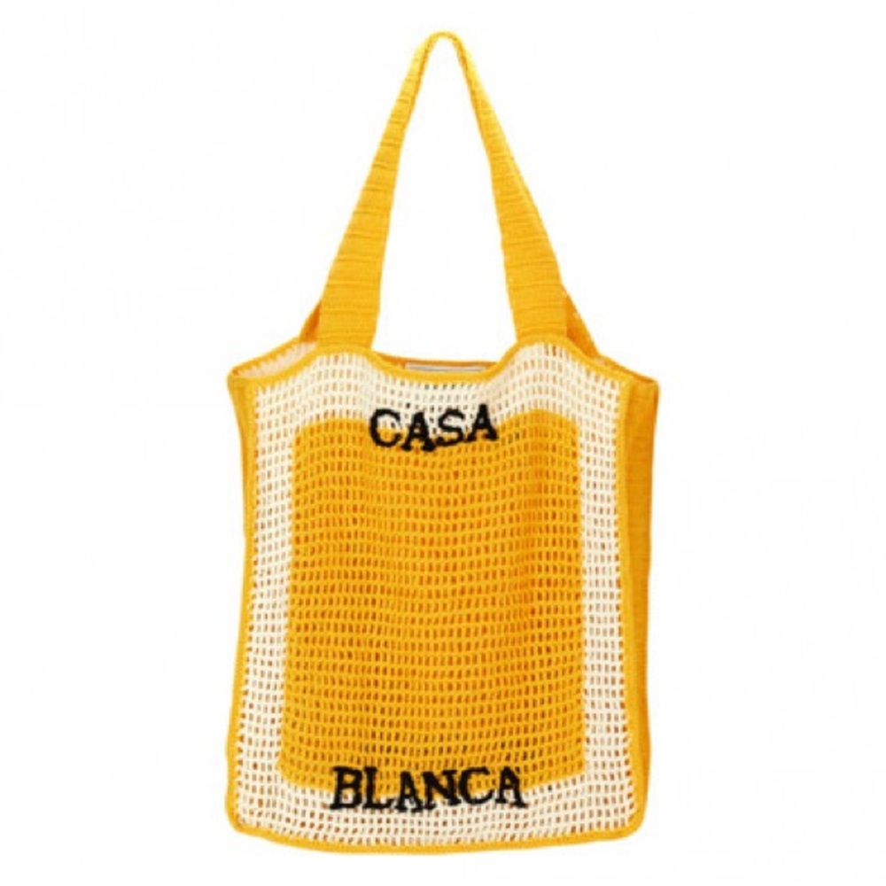 Casablanca Crochet Tote Bag